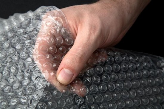 Воздушно-пузырьковая пленка как средство для защиты